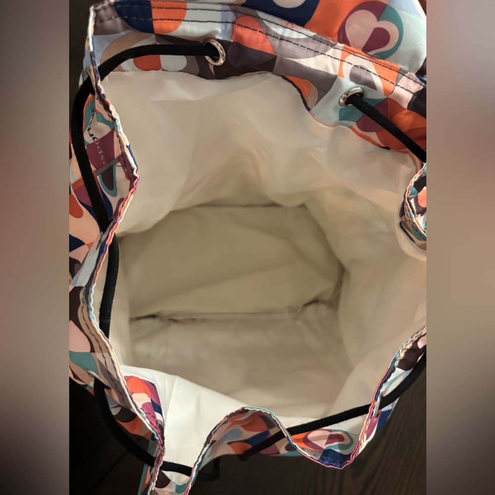 Lesportsac Drawstring Backpack Voyager - image 8